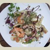 Hamburg Warsteiner Elspeicher - Prawns-Octopus-Artichocs-Salad